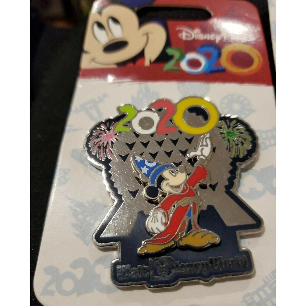 Disney Pin Sorcerer's Apprentice Fantasia WDW 2020‎ BRAND NEW ON CARD NOC 139771